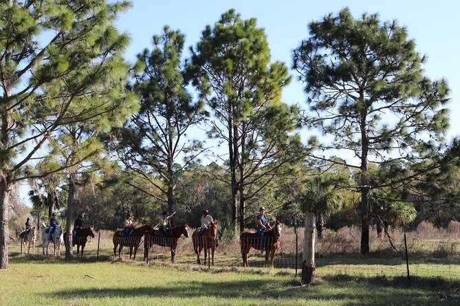 1 Hour Guided Horseback Trail Ride Rock Springs Run State Reserve - History Along the Historic Corridor, Including the Lost Town of Ethel