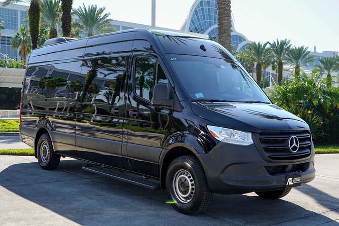 14 Pax Van Port Transfer TO or FROM Orlando International Airport - Orlando Airport transfer, but make it group-easy