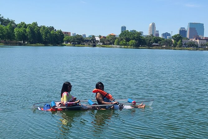 2-Hour Clear Kayak and Paddleboard(SUP) Rental in Orlando - The 3-Lake Route: Downtown Views, Natural Corners, and Million-Dollar Homes