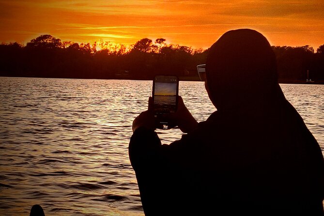 90-Minute Sunset paddle at Secret Lake Guided Kayak Tour in Casselberry - The route on Lake Triplet: how the sunset paddle unfolds