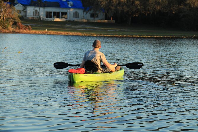 90-Minute Sunset paddle at Secret Lake Guided Kayak Tour in Casselberry - Entering the water: what happens from the meeting point