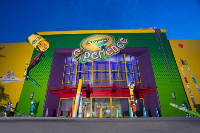 Crayola Experience Orlando Ticket - Café Crayola and Shopping: Use the Mall Advantage