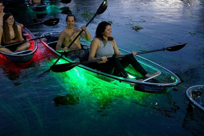 Date Night LED Glow Clear Kayak or Paddleboard & Champagne - Picking the Right Vessel: Weight Limits and the Clear Kayak Options