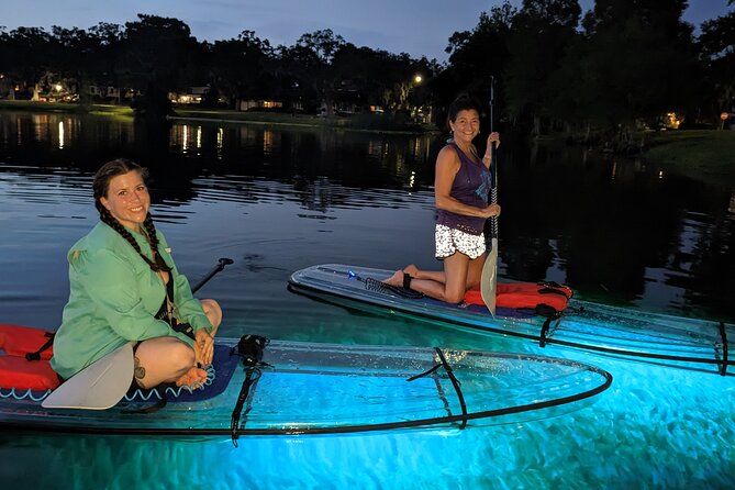 Date Night LED Glow Clear Kayak or Paddleboard & Champagne - Price and Value: What $80 Buys Beyond the Fun Glow