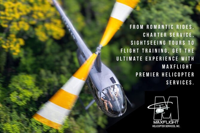 Day 16 miles Private Helicopter Tour over Fun Spot - Private Means Your Group Controls the Pace