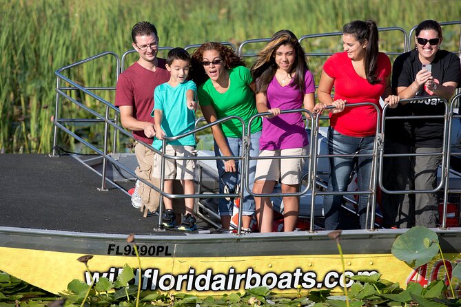 Florida Everglades Airboat Tour and Wild Florida Admission with Optional Lunch - Park time at Wild Florida: 200+ animals with a slower pace