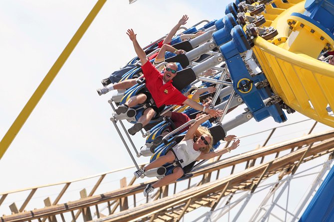 Fun Spot America Theme Parks - Orlando - The Orlando thrill lineup: White Lightning, Rip Curl, and Headrush