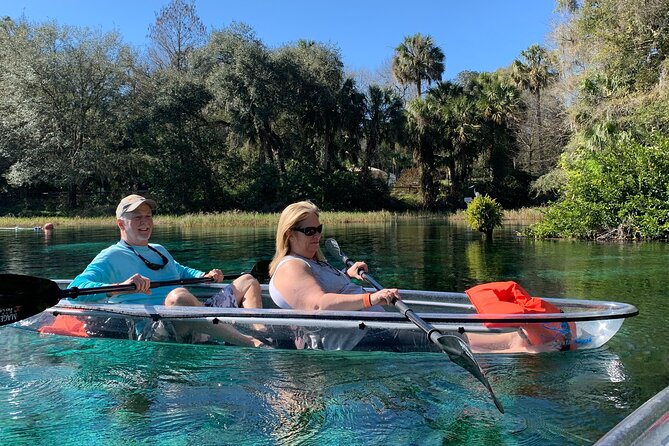 Glass Bottom Kayak Eco Tour through Rainbow Springs - The role of the guide: why Sara, Andres, Sam, and others shape the day