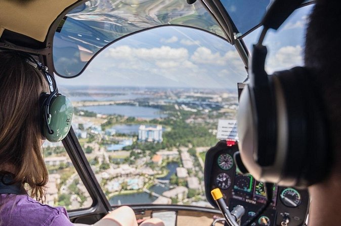 Helicopter Tour Above Orlando's Theme Parks - The best part: what you see from the air over Disney area
