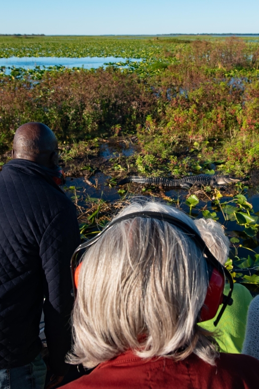 Kissimmee: Boggy Creek Airboat Ride with Optional Meal - Gem mining in a 70-foot trough: why this add-on wins families over