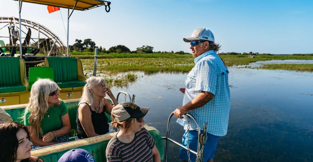 Kissimmee: Everglades Airboat Adventure Tour - Captain Stories: From Native Peoples to Early Florida Settlers