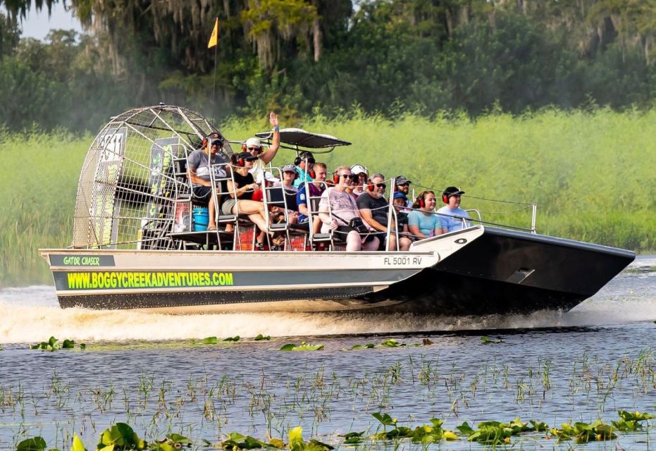 Orlando: Airboat Ride Tour with Hotel Pickup - Small Group, English Guide, and Comfort Tips