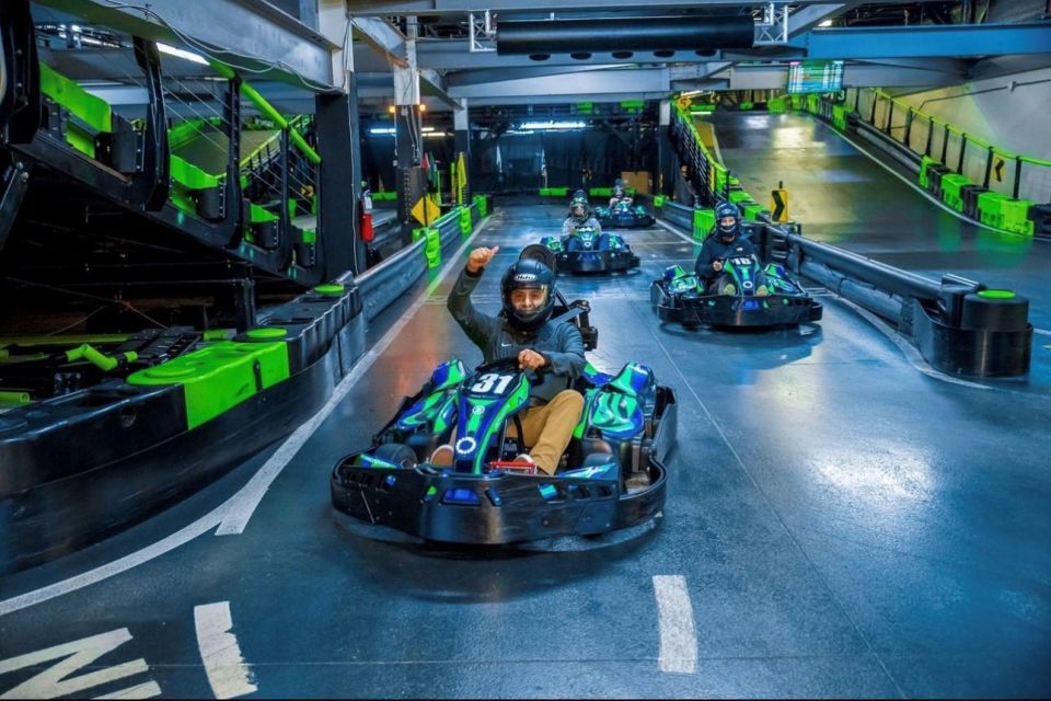 Orlando: Andretti Indoor Karting Attraction Ticket - Arcade Pass Options: Turn Karting Into a Full Hour (or More)