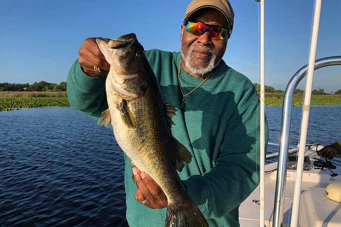 Orlando Bass Fishing Guide near iDrive - Fishing time on your schedule: how the captain runs the trip