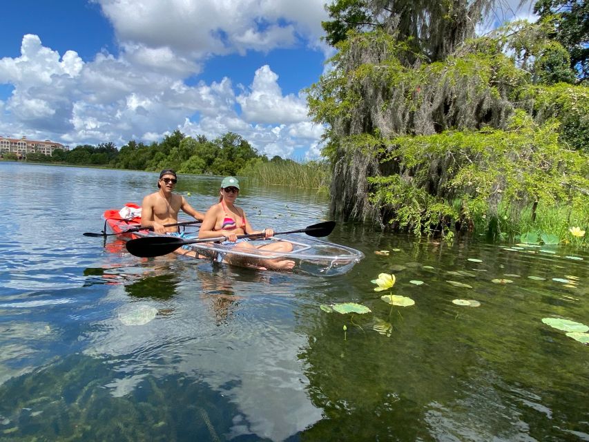 Orlando: Clear Kayak and Paddleboard 2-Hour Rental - Lake Ivanhoe is perfect for a 2-hour paddle (and not too serious)