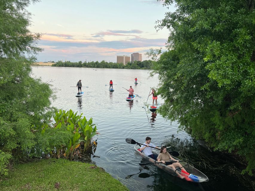 Orlando: Clear Kayak and Paddleboard 2-Hour Rental - The three-lake route: skyline first, then calmer nature, then the home shoreline