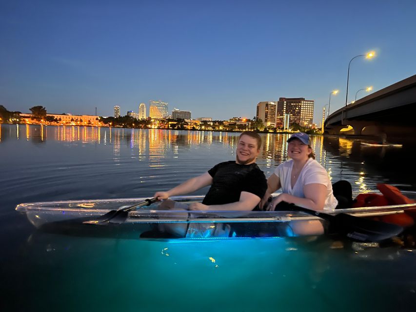 Orlando: Date Night LED Night Glow Tour with Sparkling Wine - LED-Lit Lake Ivanhoe: What Makes the Glow Tour Feel Different