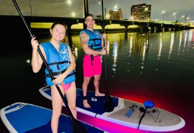 Orlando: Date Night LED Night Glow Tour with Sparkling Wine - Starting at 1600 N Orange Ave: Setup That Gets You On-Water Fast