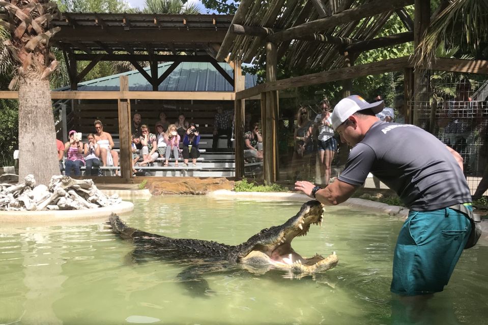 Orlando: Everglades Airboat Ride and Wildlife Park Ticket - Food, gift shop, and the 500-foot sightseeing dock option