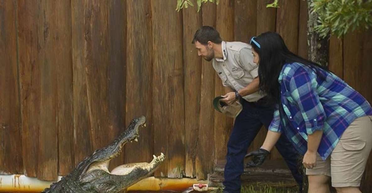 Orlando: Gatorland Interactive Tour with Animal Trainer - Backstage to Big Reptiles: Crocodiles and Large Alligators Up Close