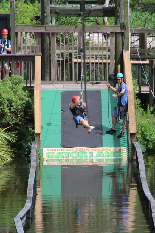 Orlando: Gatorland Zipline Adventure w/ Full-Day Park Access - Pacing and Timing: 90 Minutes on the Course, Then Full-Day Park Access