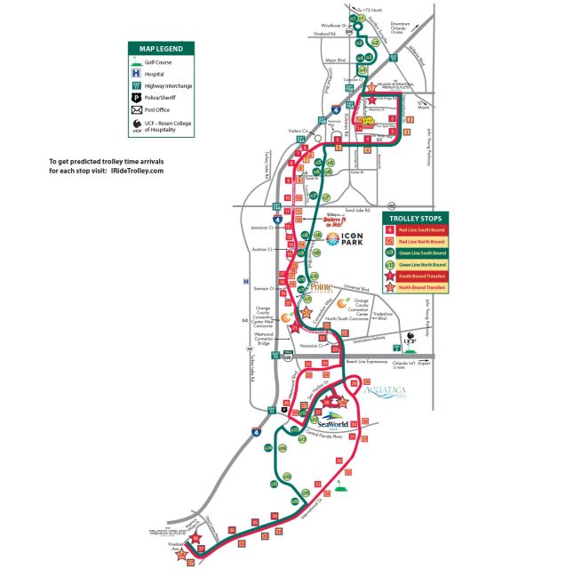 Orlando: I-Ride Trolley Hop-on Hop-off Pass - Why this trolley pass makes sense on International Drive