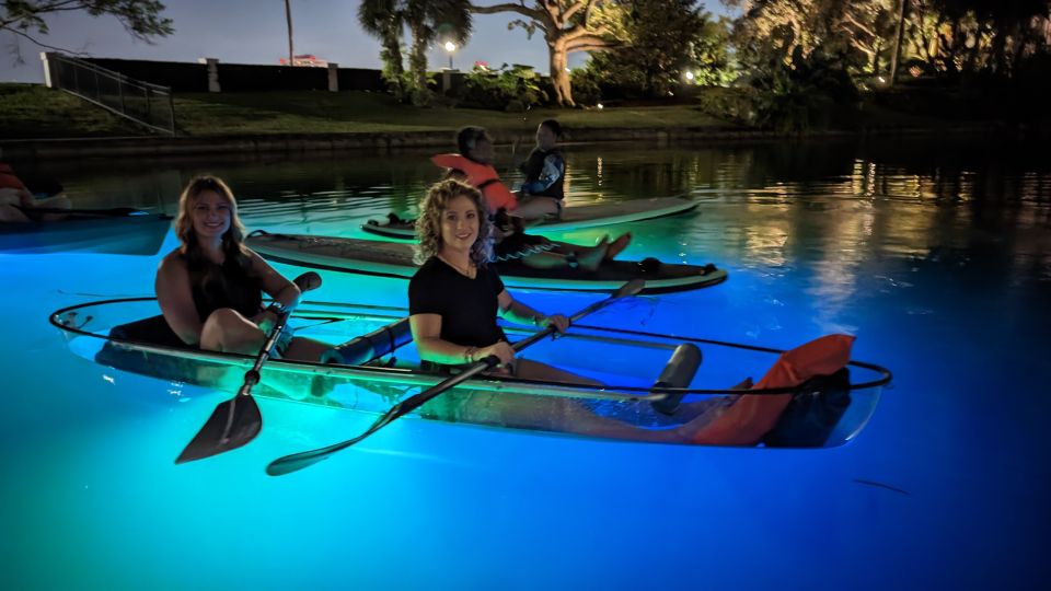 Orlando: LED Night Glow Clear Kayak or Paddleboard Tour - Clear Kayak vs Paddleboard: Which Glow Ride Fits You
