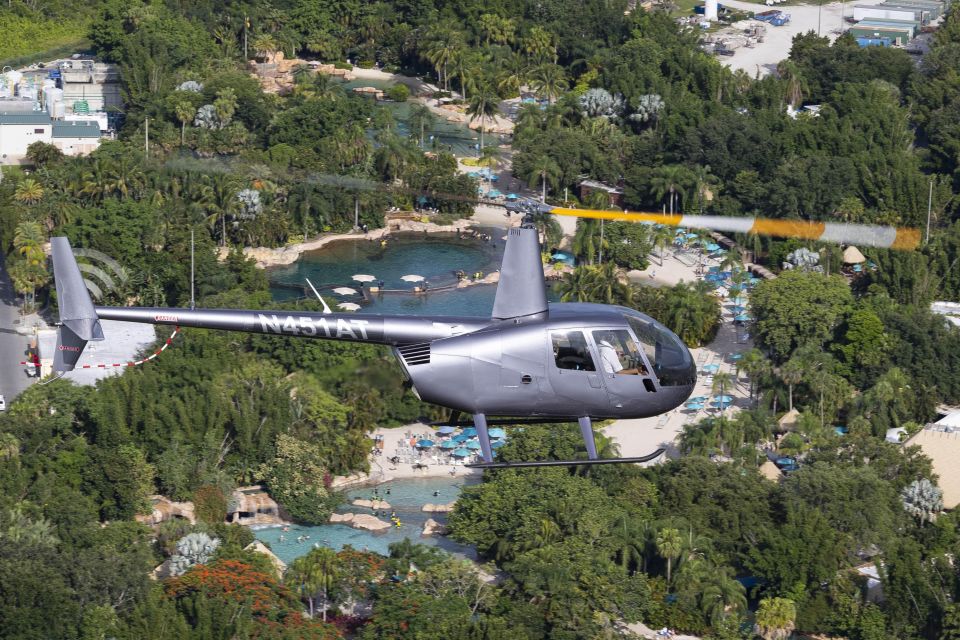 Orlando: Narrated Helicopter Flight Over Theme Parks - Why Orlando from a helicopter feels like a real experience