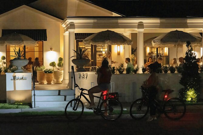 Orlando Night Bike Tour: A Fun Ride Thru the City’s Nightlife - The Urban Trail: mural stop, skyline, and a protected bike overpass