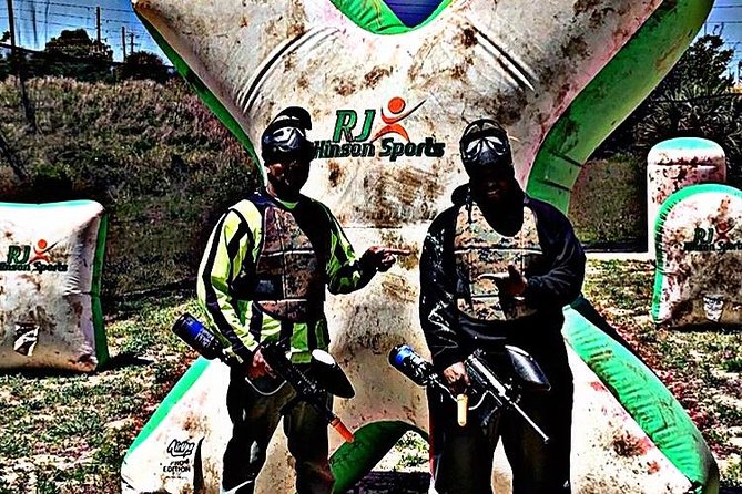 Orlando Paintball Experience - RJ and the referee: how the session stays fun instead of stressful