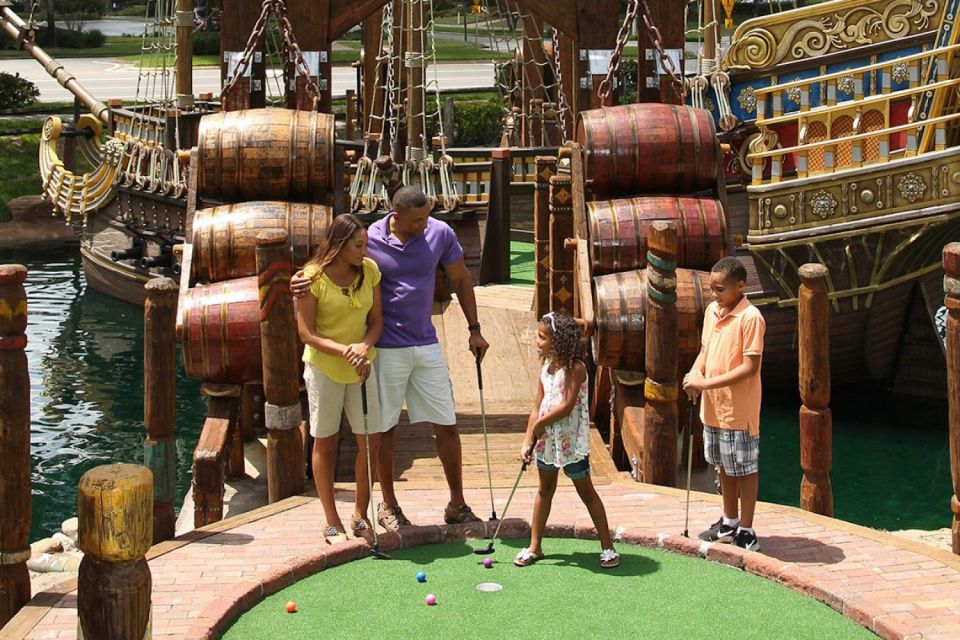 Orlando: Pirate's Cove Adventure Golf Entry Ticket - FAQ