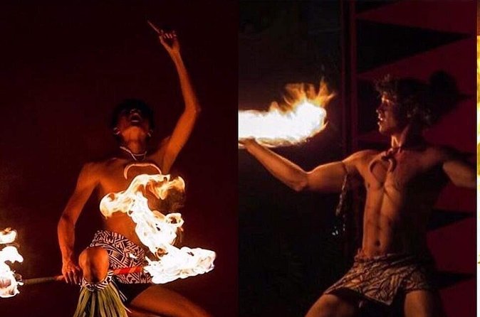 Orlando Polynesian Fire Luau and Dinner Show Experience - The Samoan fire knife finale: the part you’ll talk about later
