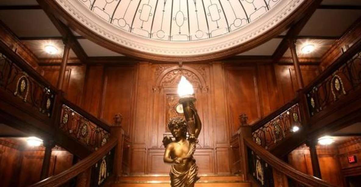 Orlando: Titanic Artifact Exhibition Ticket - Promenade Deck, stars, and the cold-ice moment