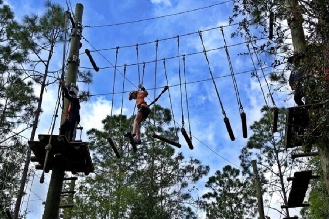 Orlando Tree Trek Adventure Park - Entering the park at Orlando Tree Trek: what happens before you climb