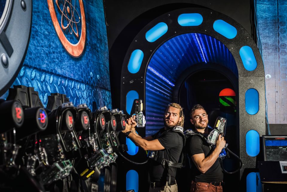 Orlando: WonderWorks All-Access Entry Ticket - Basement Power: 4D Motion Theater, Glow Ropes, and Laser Tag