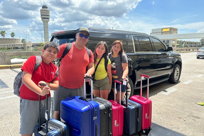 Private Chauffeur: MCO Airport to Orlando Resort Area Hotels - MCO Pickup Map: Terminal A, B, and C Rideshare Exit Points