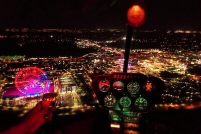 Private Helicopter After-hours 48 Miles Tour Theme Parks&Downtown - 20 minutes vs 30 minutes: what you really gain