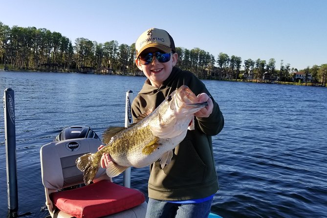 Private Orlando Fishing Charter on Butler Chain of Lakes (4, 6, 8, or 12-Hours) - The Boat, the Captain, and the First-Time Fishing Factor