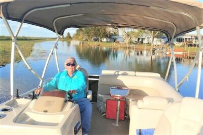Private Pontoon Fishing Charter on Lake Tohopekaliga in FL - Where You Board: Big Toho Marina in Kissimmee