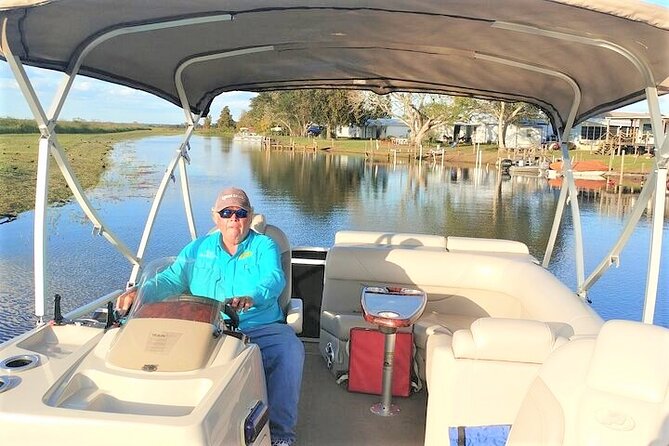 Private Pontoon Fishing Charter on Lake Tohopekaliga in FL - Where You Board: Big Toho Marina in Kissimmee