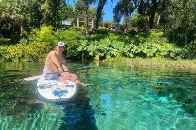 Rainbow Springs Electric Paddle Tour - Entering Rainbow Springs State Park the easy way