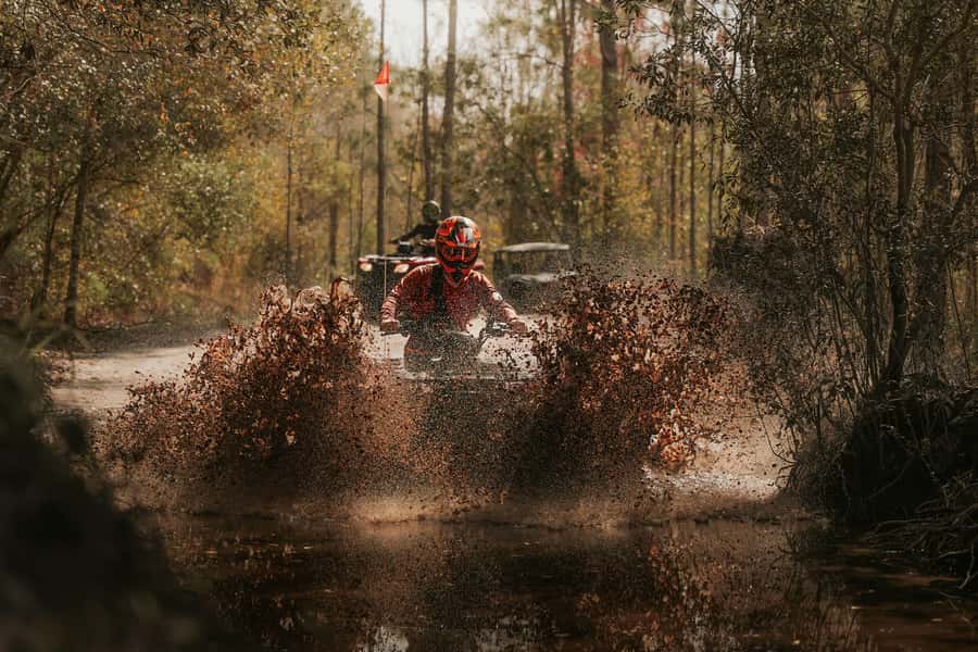 Single-seat ATV Adventure - 1 Hour - Riding a single-seat ATV on 230+ acres: what the experience feels like