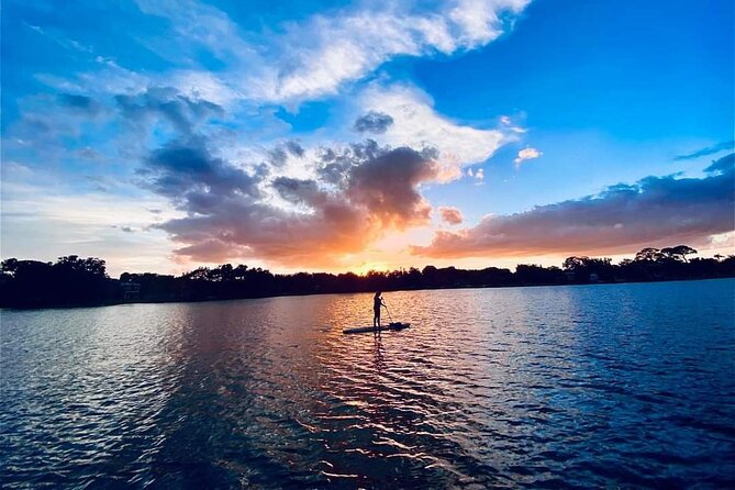 Sunset Clear Kayak or Paddleboard in Orlando - Lake Ivanhoe: Orlando’s calm, spring-fed waterline