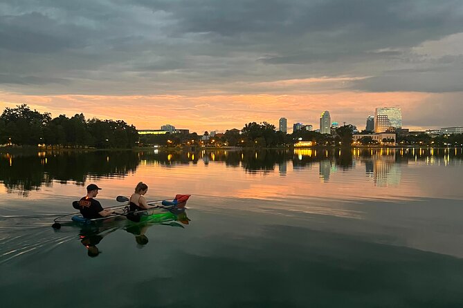Sunset Clear Kayak or Paddleboard in Orlando - Choosing Your Vessel: clear paddleboards and clear kayaks