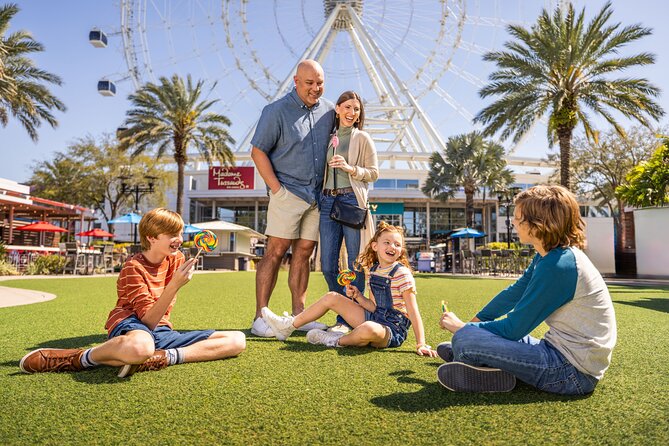 The Orlando Eye Admission Ticket at ICON Park - Optional upgrade: SEA LIFE Orlando Aquarium for fans of sharks and tunnels