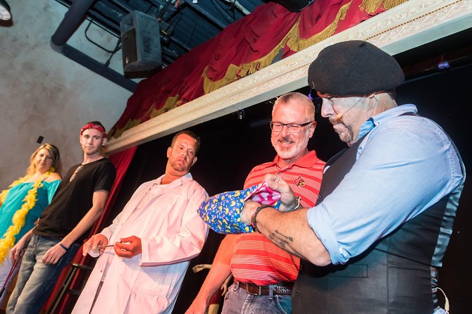 The Outta Control Magic Dinner Show in Orlando - WonderWorks upgrade: interactive exhibits, 4D ride, ropes course, Laser Tag