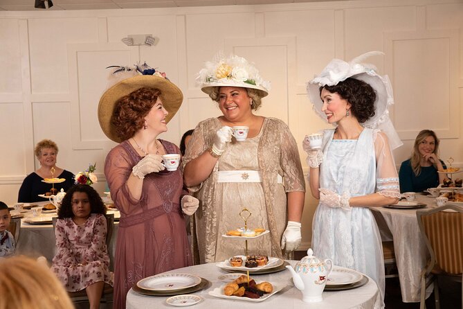 Titanic Teatime Show Orlando, FL - The three-course luncheon: finger sandwiches, scones, desserts