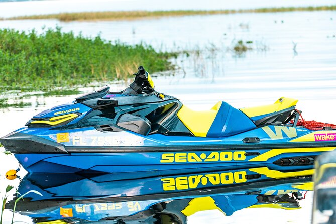 Top Choice for Jet Ski Rentals Orlando Florida - Riding East Lake Toho: nature views and room to move