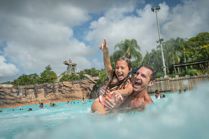 Walt Disney World Orlando Water Park Tickets - Stop 1: Typhoon Lagoon’s wave pool and family raft chaos